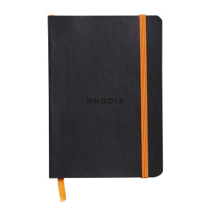 Rhodia Softcover Notebook - Medium - Black - Lined